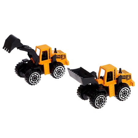 Parking "Structural School", with 2 metal machines-11