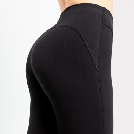 Female leggings, black color, size 44/s-3