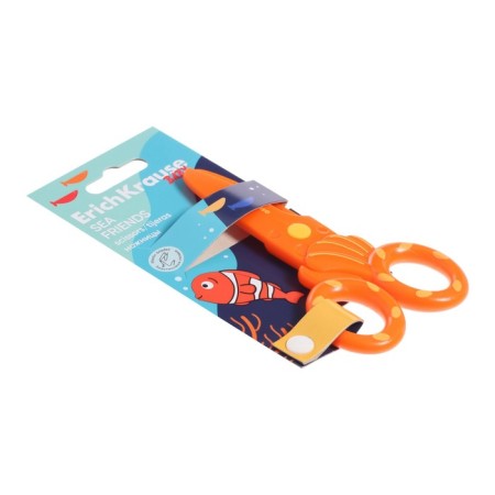 Baby scissors 12 cm Erichkrause "Sea Friends", plastic, mix-2