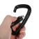 Carabiner with a bayonet cloth, 10x6 cm, 22 KN, mix