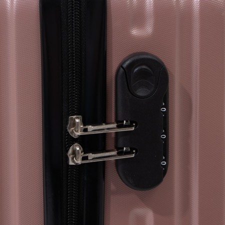 Small suitcase 20 ", code castle, color pink gold-4
