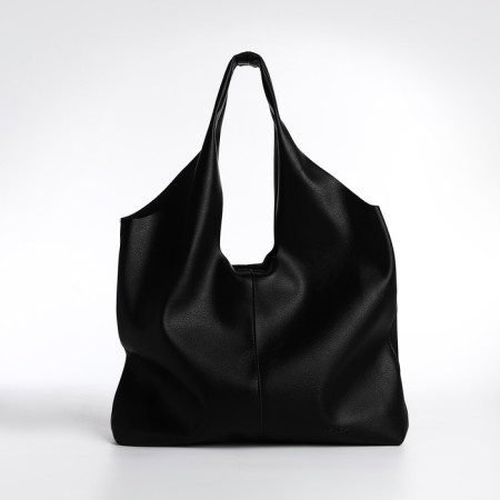 Female bag Textura, chover, large size, black color