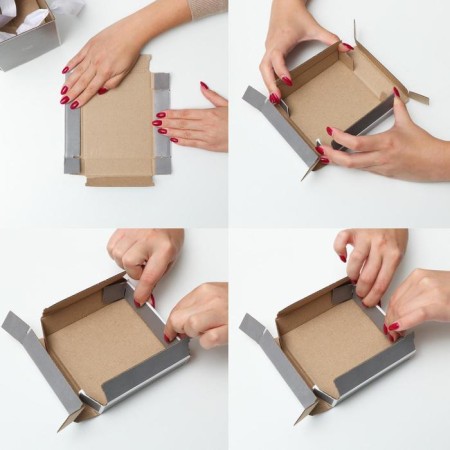 Set of boxes 3 in 1 "Happiness", 10 x 18, 14 x 23, 17 x 25 cm-12