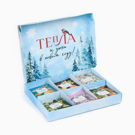 New Year! Black tea "Magic New Year", assorted, 30 pcs-3