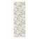 Case for the chair "Flower zigzags", decorative, velor
