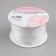 The ribbon is nylon, with rhinestones, 38 mm × 9.1 ± 0.5 m, white color