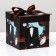 Self -assembly box "gentleman" 15x15x15 cm