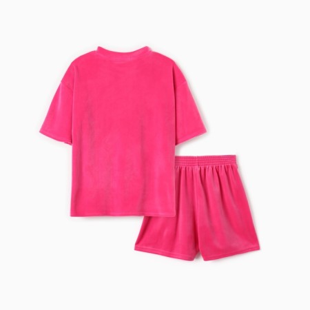Kids (T-shirt, shorts) KAFTAN PLUSHY R.34 (122-128), fuchsia-10