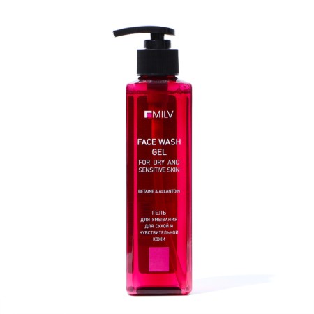 MILV washing gel for dry and sensitive skin, 250 ml