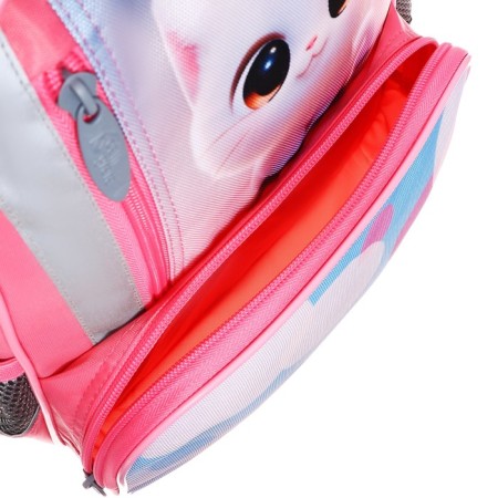 School backpack, 37 x 26 x 13 cm, ergonomic back, calligrata ORT "Cat Fluffika"-13