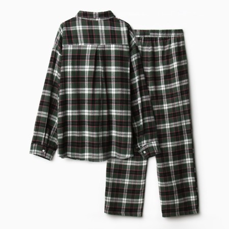 Female pajamas (shirt and trousers) Kaftan p. 48-50, green-14