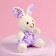Soft toy "Beautiful Bunny", Bunny, Mix Colors