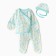 A set for newborns, the color of milk/balloons, height 62 cm