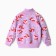 Sweatshirt for girls, lilac color, height 98 cm