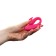 Vibrator for steam, with vibropuli, silicone, pink