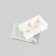 Box for 2 sweets with cells "White", 10 x 6 x 3 cm