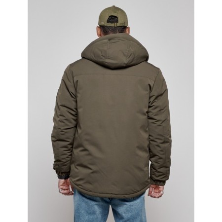 Male jacket, size 54, khaki color-6