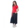 Female suit chill, size 54, red color