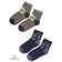 Socks for boys, size 12-14 cm, purple color, blue, 2 pairs