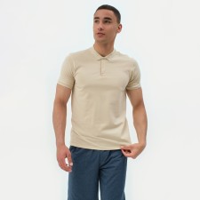 T-shirt (Polo) Male Minaku Regular Fit: beige color, river 52