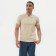 T-shirt (Polo) Male Minaku Regular Fit: beige color, river 52