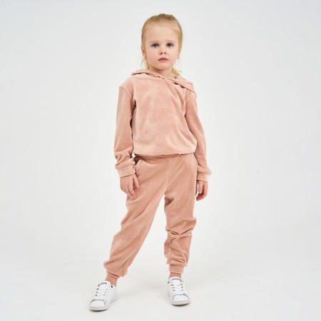 Костюм детский (толстовка, брюки) KAFTAN "Basic line" р.32 (110-116), пудра