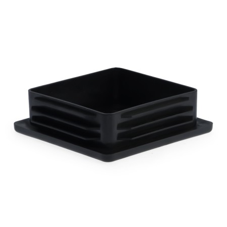The plug for a square pipe is internal 80x80, the color is black-2