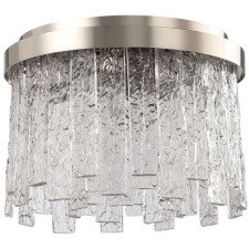 Ceiling chandelier Frostyle 6xe14 40W, size 40x40x28.5 cm, glossy nickel color