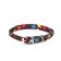 A collar with a scarf "Bright Life", 32 x 1 cm, brown