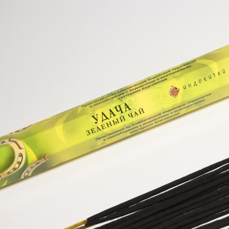 Incense "luck", 20 sticks in packaging, hexagon-1