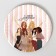 Disposable paper plate "Happy Birthday, Beauty", 18 cm