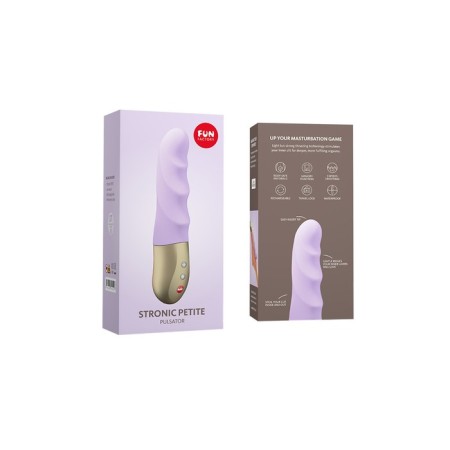 Pulsator-Mini Fun Factory Stronic Petite, silicone, purple, 17 cm-9