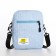 Youth bag with lightning, blue color