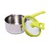 Bucket 1.5 l with a lid 16 cm, green