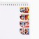 New Year. Magnetic bookmarks "New Year's fluffs", 4 pcs mini mini