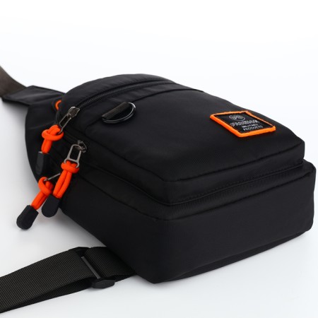 Backpack-sling, 17*8*30 cm, lightning department, 3 n/k, black-4