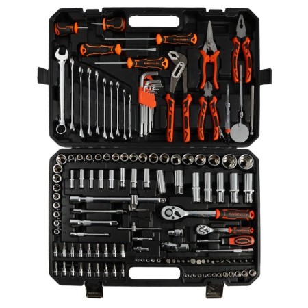 Set of instruments Universal Kingqueen Wib-90011, 72 tooth, 1/2 1/4 ", 142 subjects-1