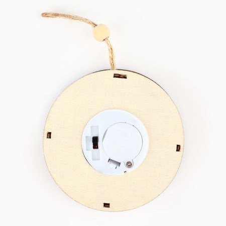 Suspension on a Christmas tree with the light of "miracles", diam. 7.5 cm-4