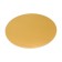 The substrate is reinforced, 28 cm, gold, 2.5 mm, a set of 5 pcs.