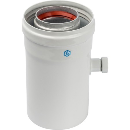 The chimney element Stout SCA-6010-000102, horizontal condensate collection, DN60/100-1