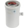 The chimney element Stout SCA-6010-000102, horizontal condensate collection, DN60/100
