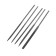 Set of Nadphyli scrap, metal handles, 60 x 140 x 3 mm, 5 pcs.