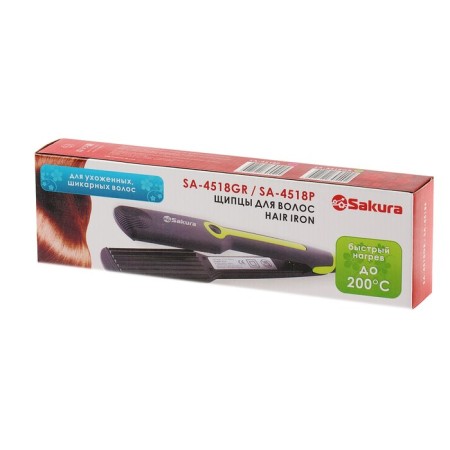 Sakura SA-4518GR, 40 W, Teflon coating, 90x40 mm, 200 ° C, green, green-3