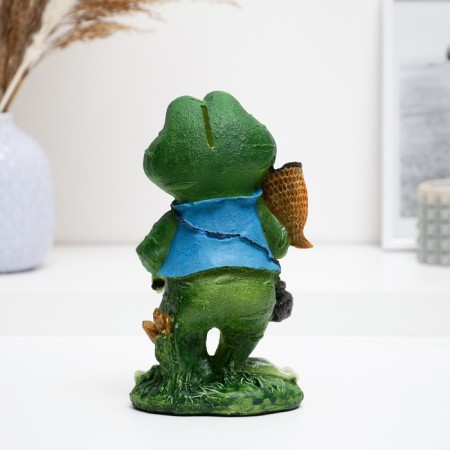 Piggy bank "Frog Traveler" 20x11x8cm-2