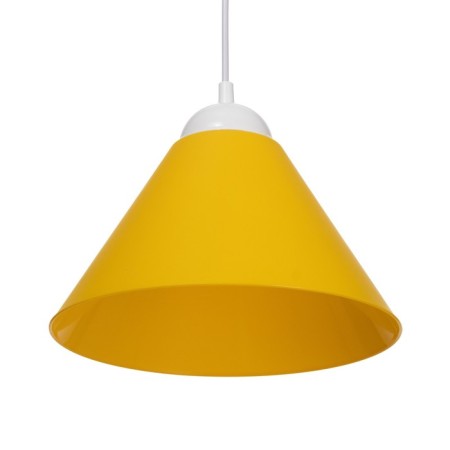 Plaphon "cone" E27 yellow 25x25x15cm-2