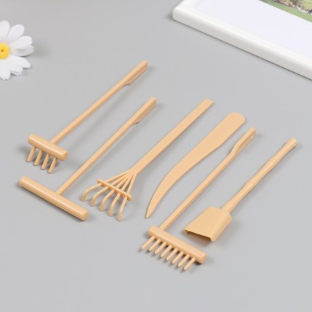 Decor "Tools for Zen Gardens" set 6 pcs-2