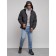 Sports Bologna male winter, size 54, black color