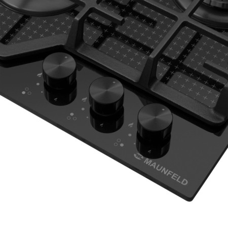 Hlect surface Maunfeld EGHG.43.73CB2/G, gas, 3 burners, black-7
