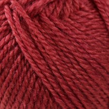 Bambino yarn 35% Merinos wool, 65% acrylic 150m/50g (088 lingonberry)