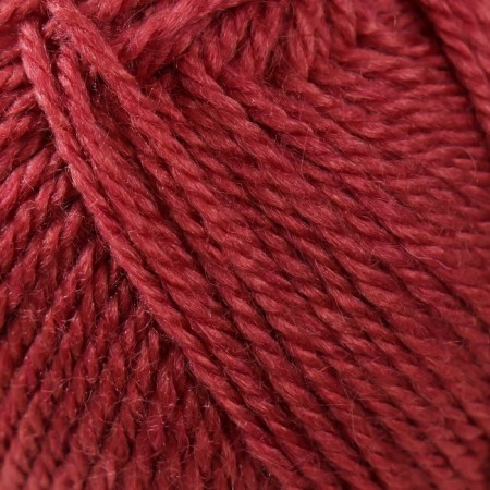 Bambino yarn 35% Merinos wool, 65% acrylic 150m/50g (088 lingonberry)